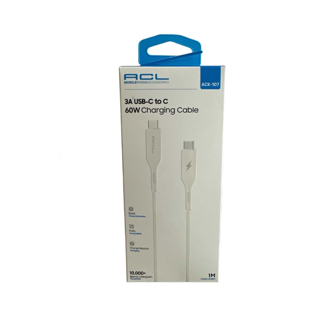 ACL ACK-107 60W PD-TYPE-C KABLO