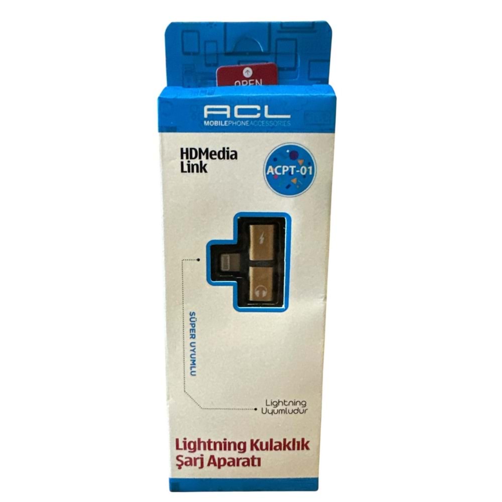 ACL LİGHTNİNG KULAKLIK ŞARJ APARATI