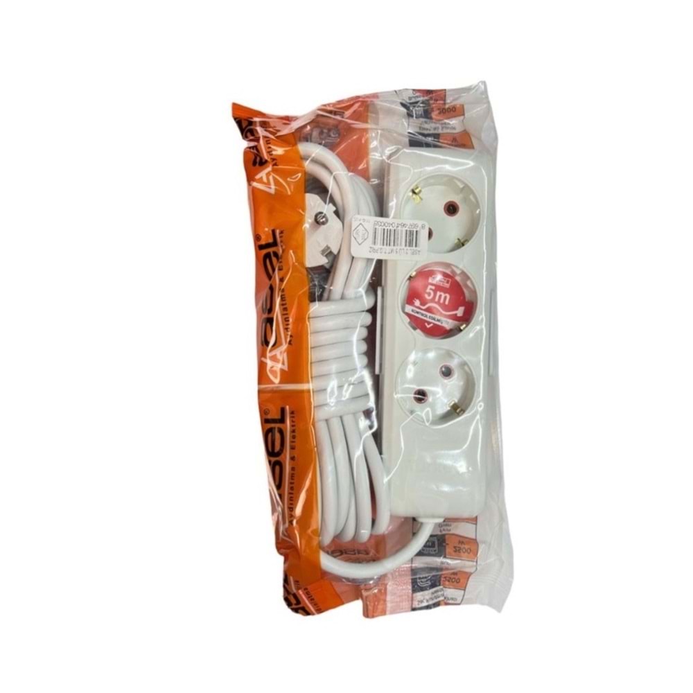 ASEL 3 LÜ 5MT GRUP PRİZ