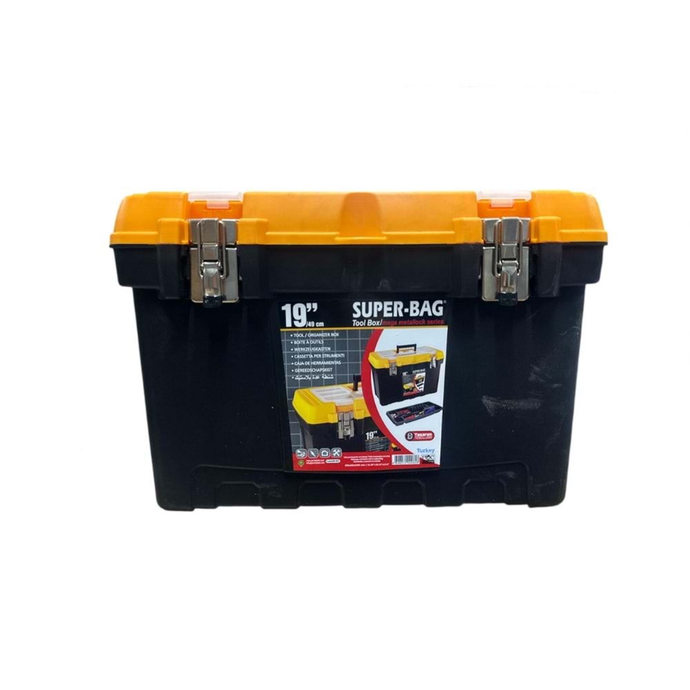 MEGA METAL KİLTLİ TAKIM ÇANTA 19''