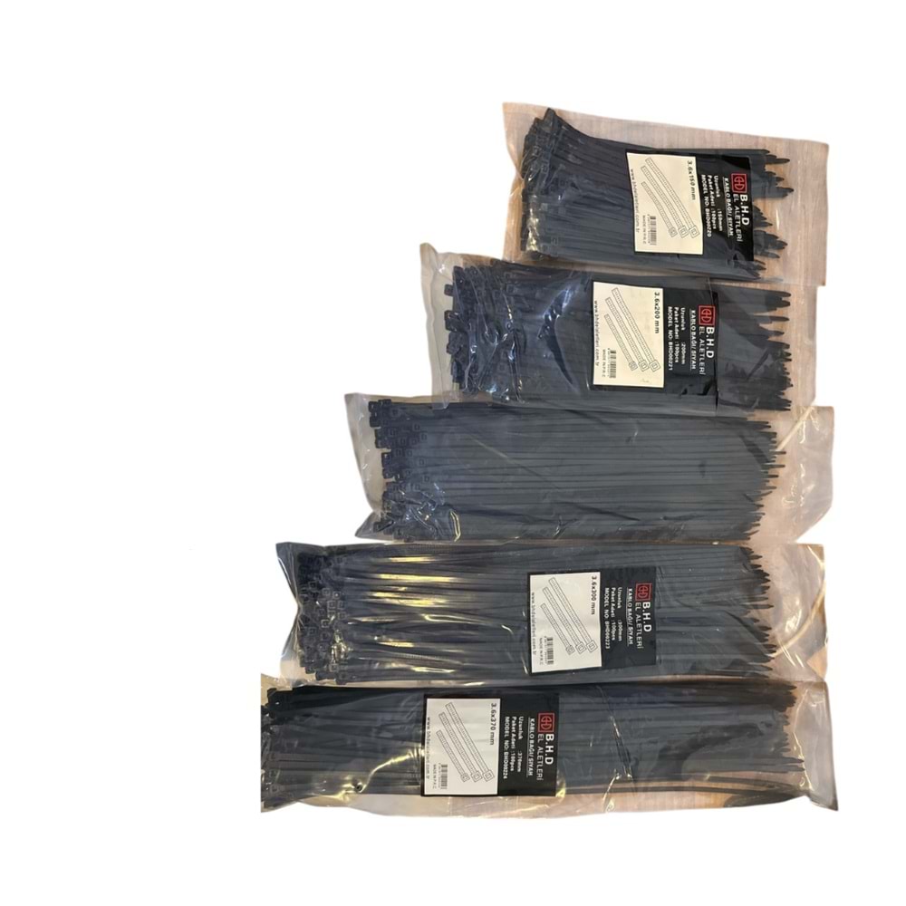 BHD 3.6*200 SİYAH CIRT KELEPÇE