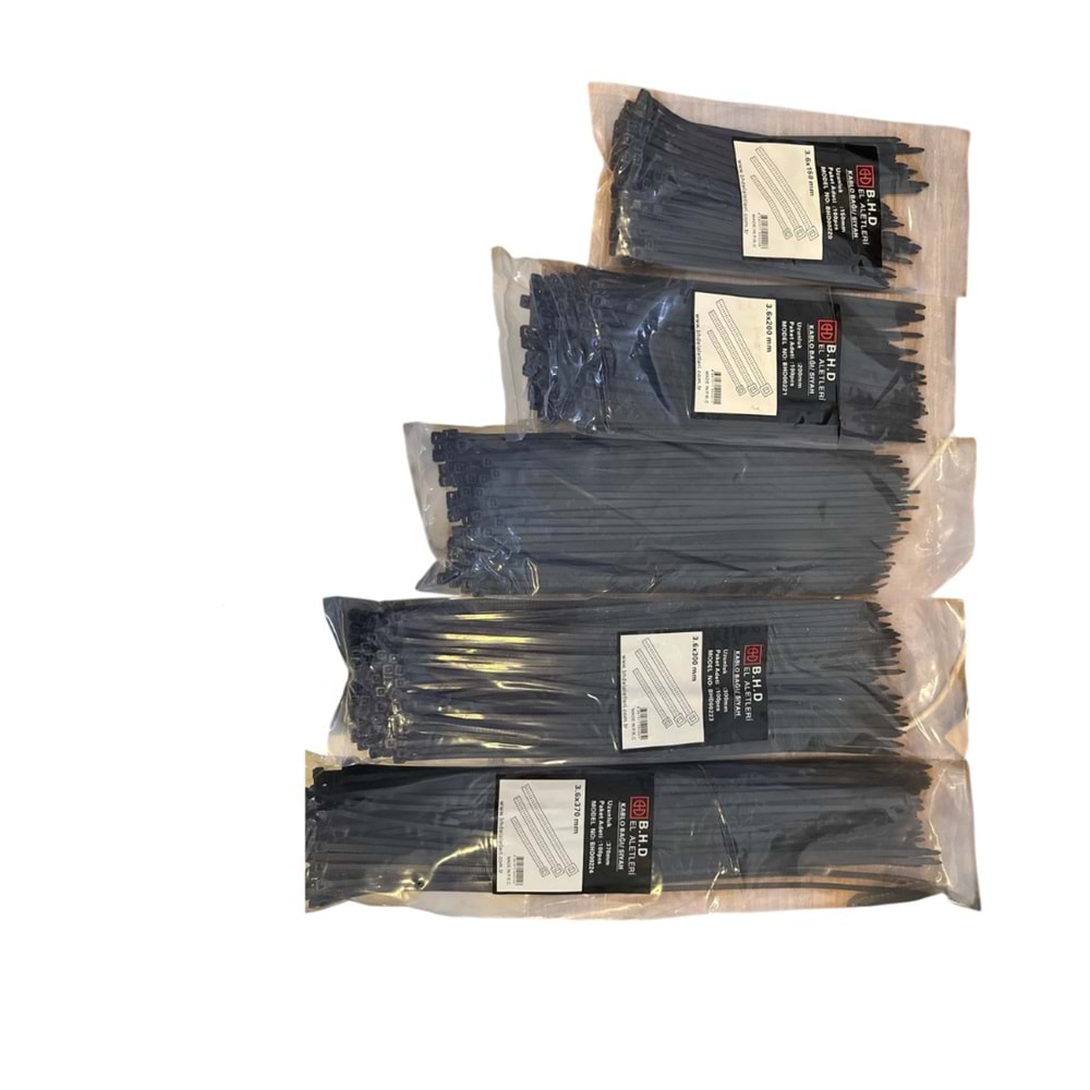 BHD 3.6*250 SİYAH CIRT KELEPÇE