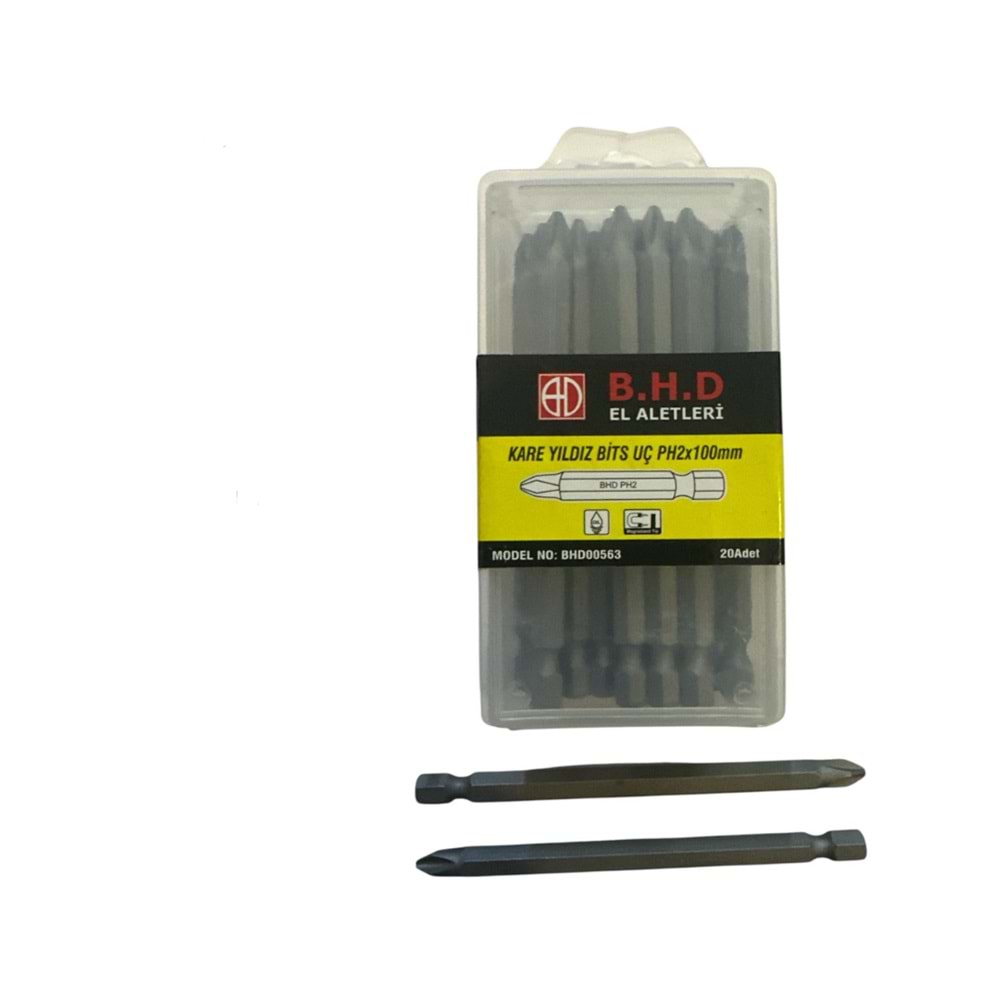 BHD PH 2*100 MM BİTS UÇ (20)