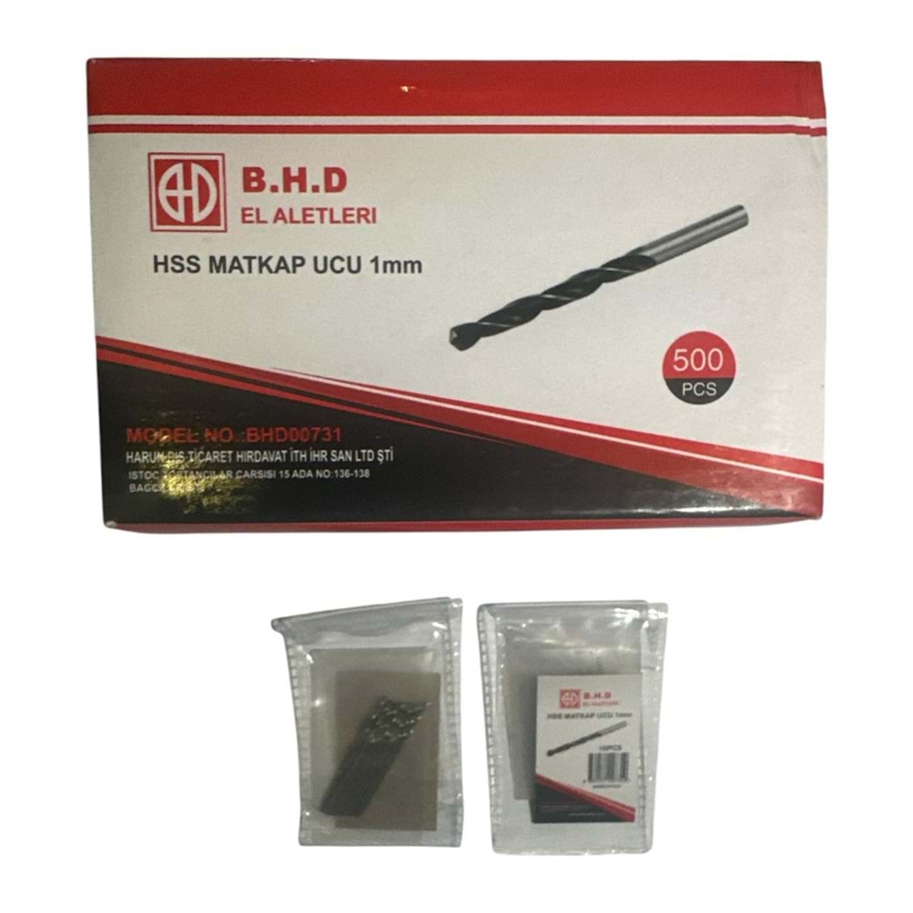 BHD 1 MM HSS UÇ