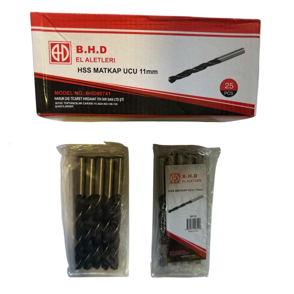 BHD 11 MM HSS UÇ