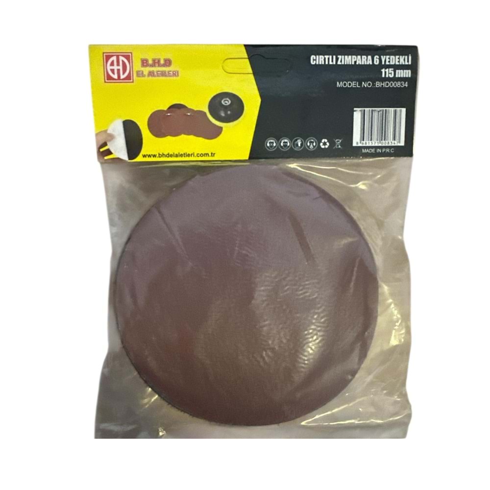 BHD CIRTLI ZIMPARA 6 YEDEKLİ (115MM)