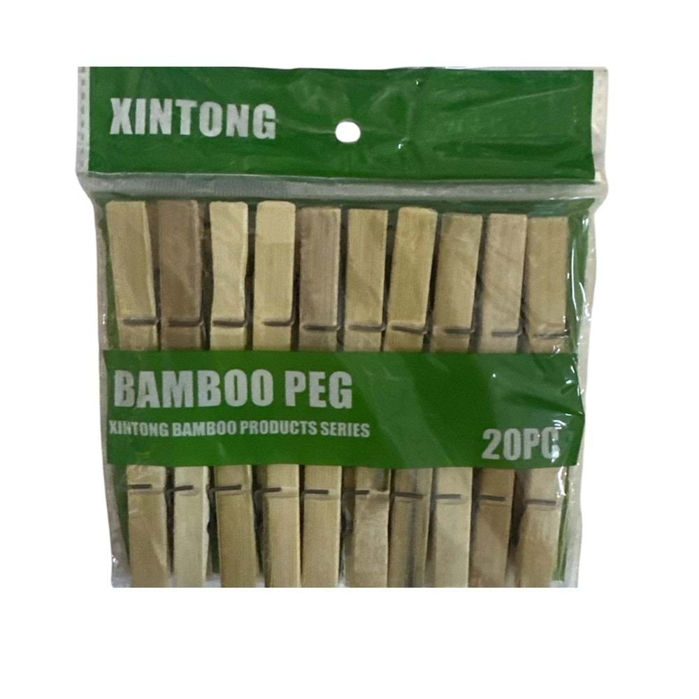 BAMBOO TAHTA MANDAL (20Lİ)