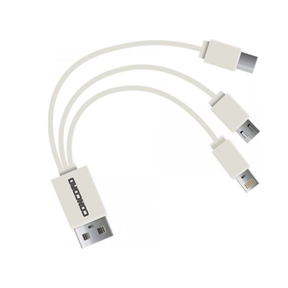 3İN1 ŞARJ KABLOSU CONCORD