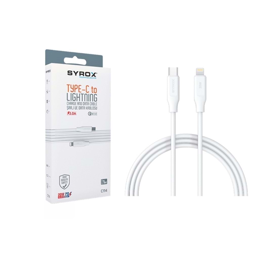 SYROX 20W İPHONE USB TYPEC
