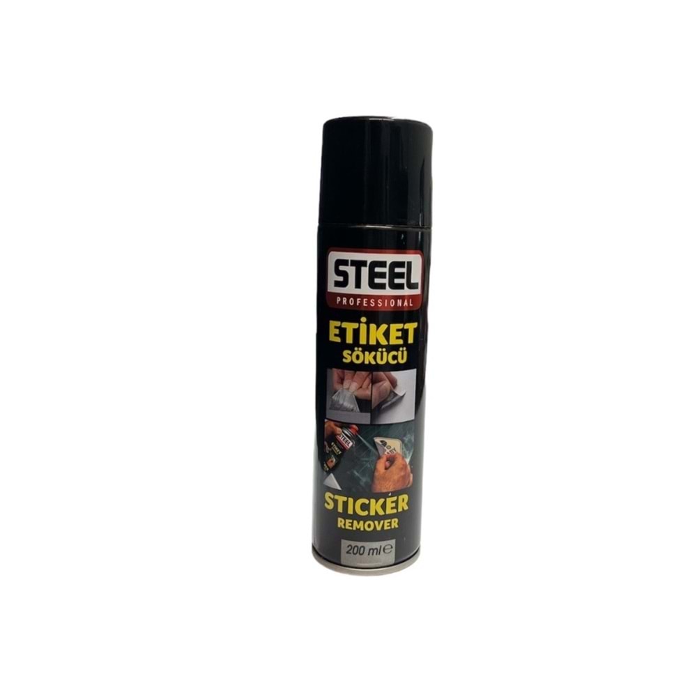 STEEL ETİKET SÖKÜCÜ SPREY 200 ML (30)