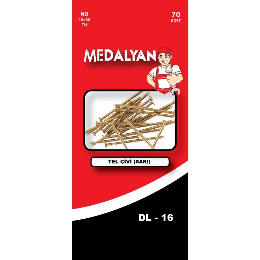 MEDALYAN 10*30 TH TEL ÇİVİ