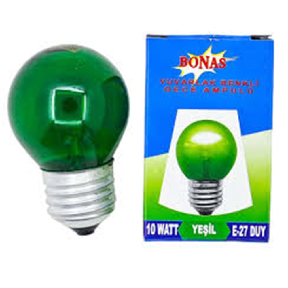 BONAS GECE LAMBASI RENKLİ