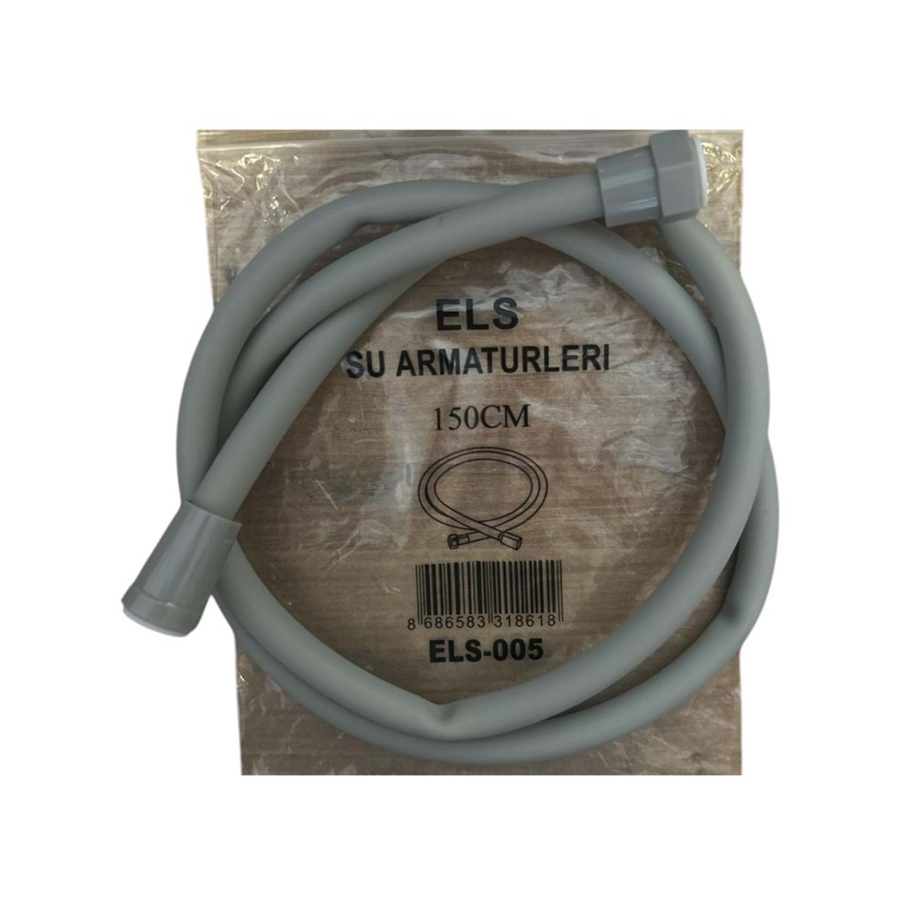 ELS PLASTİK NİPEL SİLİKONLU DUŞ HORTUMU