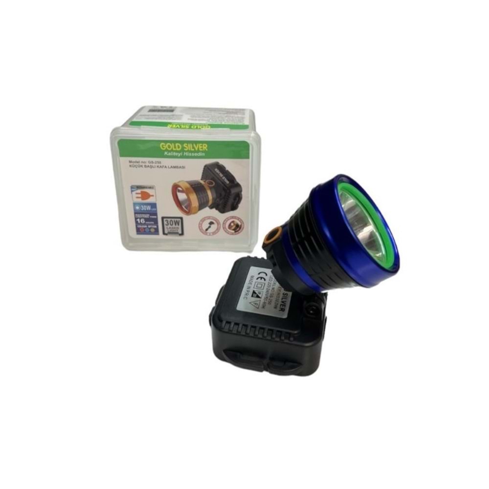 GOLD SILVER KAFA FENERİ 30W(120)