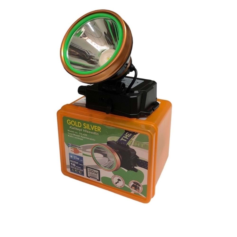 GOLD SILVER 30W KAFA FENERİ