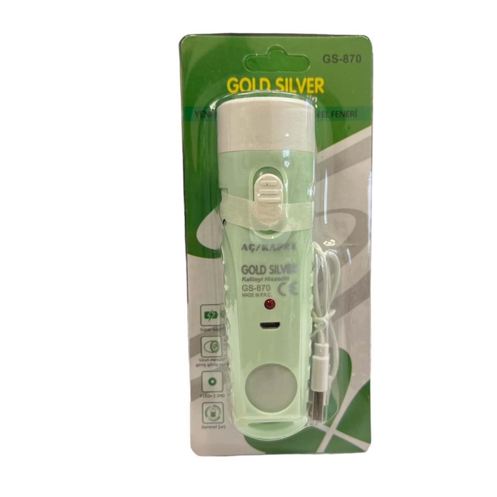 GOLD SILVER EL FENERİ (180)
