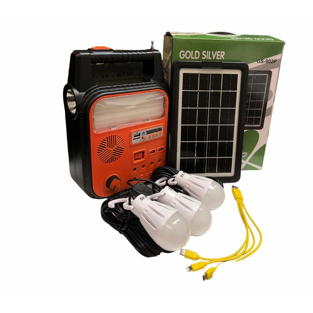 GOLD SILVER GÜNEŞ ENERJİLİ IŞILDAK (12)