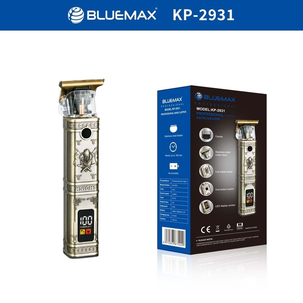 BLUEMAX SAÇ SAKAL MAKİNESİ