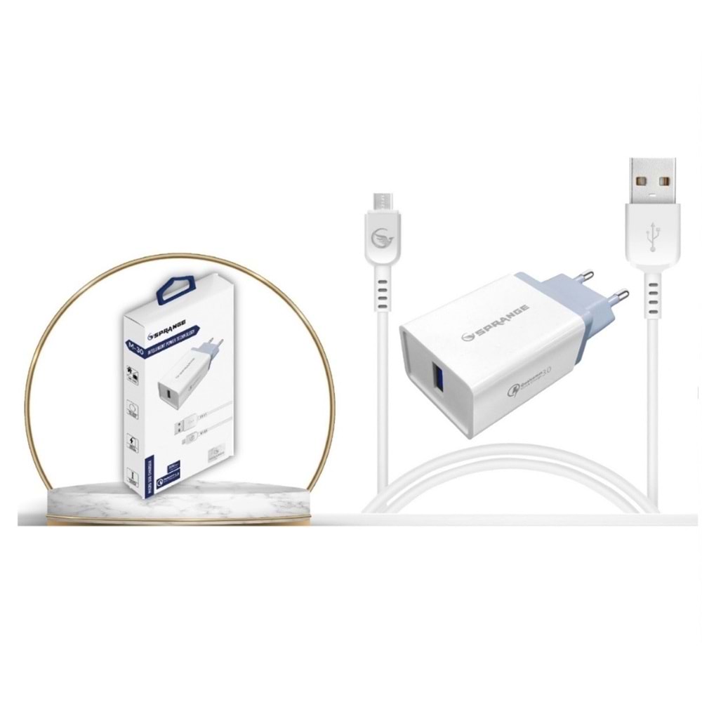 SPRANGE 3,0A MİCRO ŞARJ ALETİ