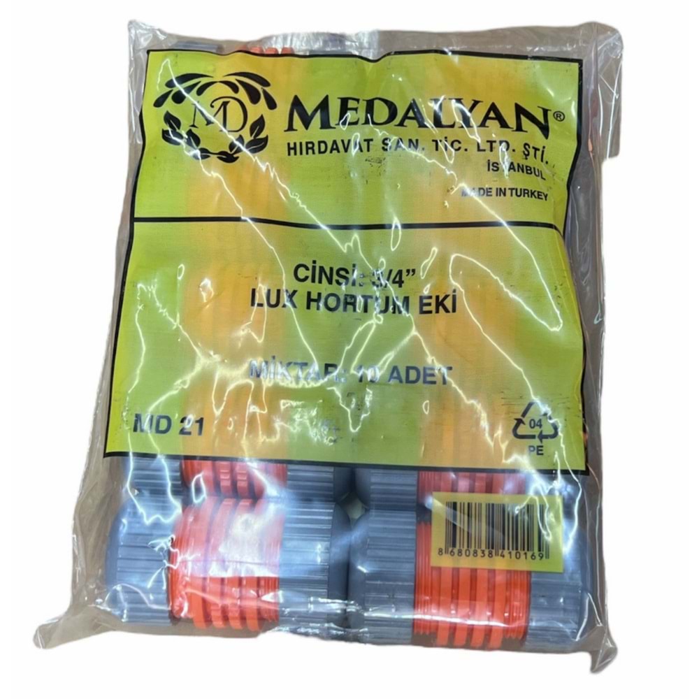 MEDALYAN 3/4 LÜX HORTUM EKİ