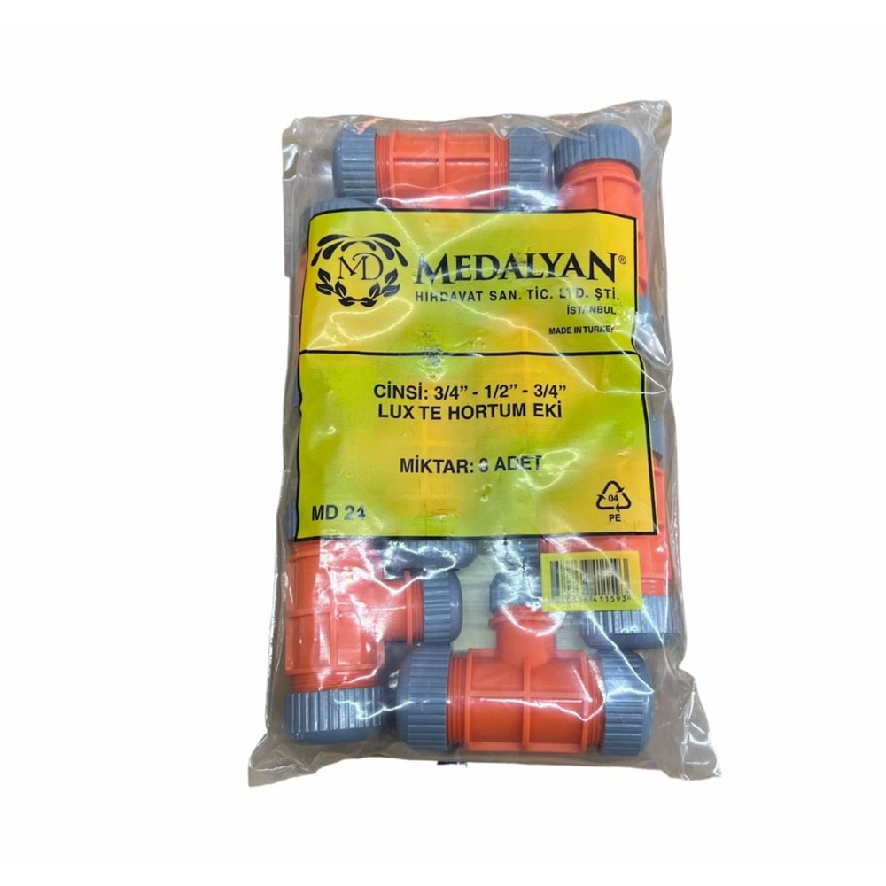 MEDALYAN 3/4-1/2-3/4 LÜX TE HORTUM EKİ