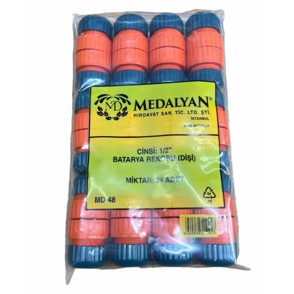 MEDALYAN 1/2 BATARYA REKORU (DİŞİ)