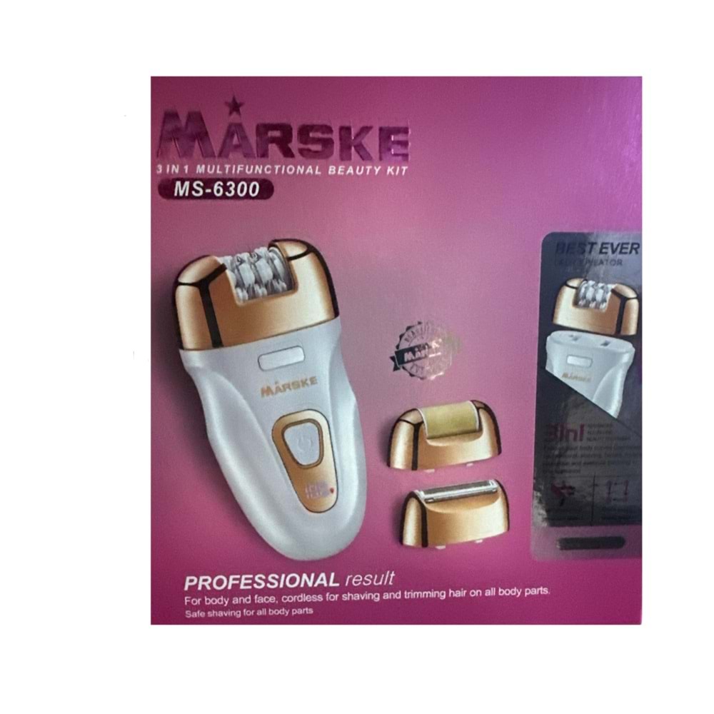 MARSKE EPİLASYON MAKİNASI 3IN1