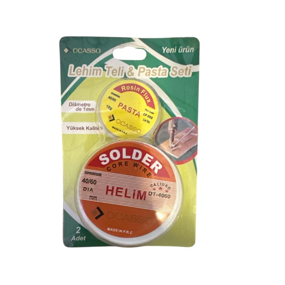 LEHİM TELİ VE PASTA SETİ