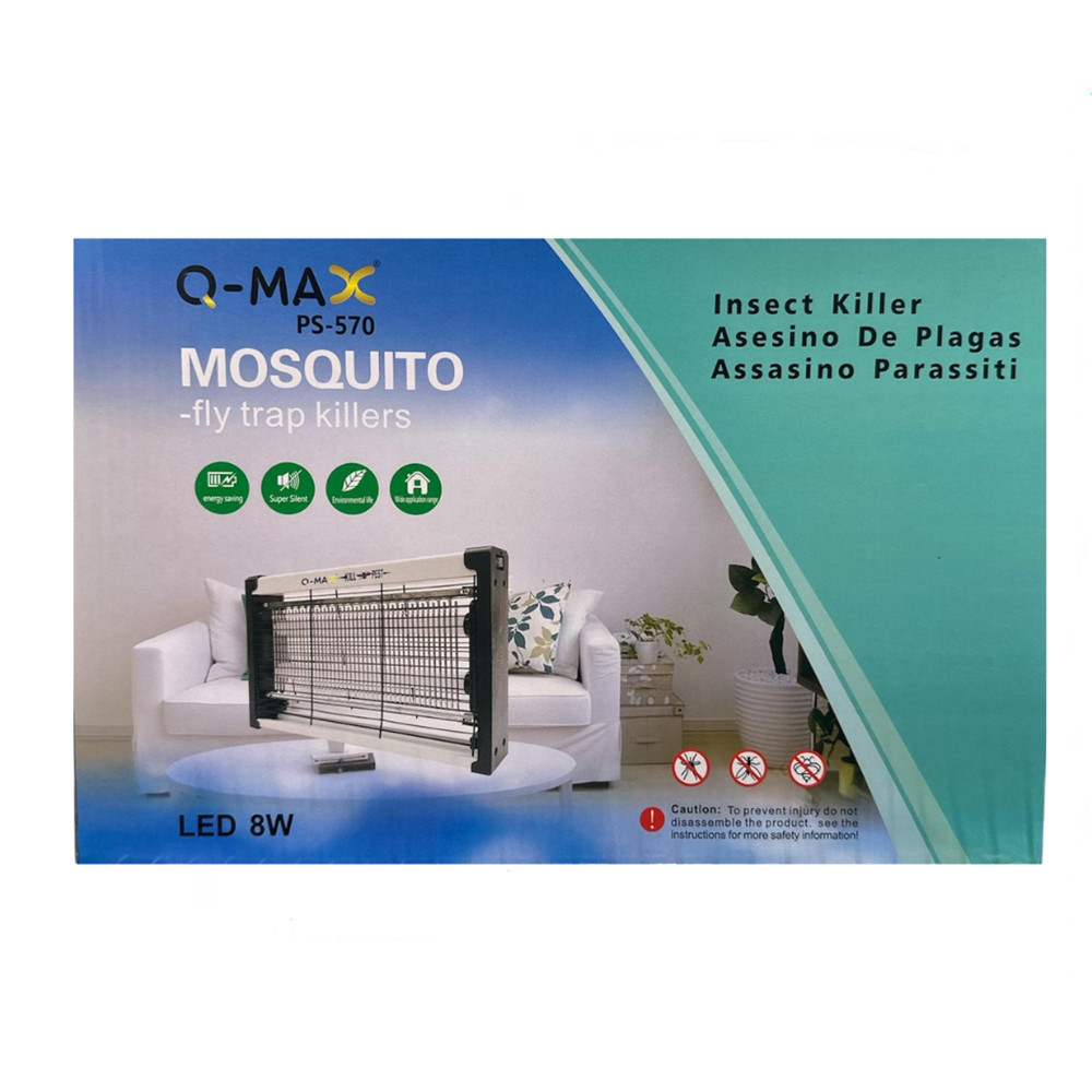 Q-MAX ELEKTRİKLİ SİNEK ÖLDÜRÜCÜ 8W (18)