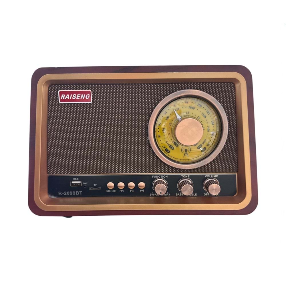 RAISENG PG-R2099BT BLUETOOTH NOSTALJİ RADYO