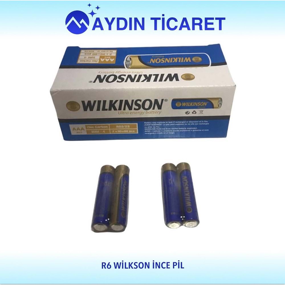WILKINSON KALEM PİL (60)