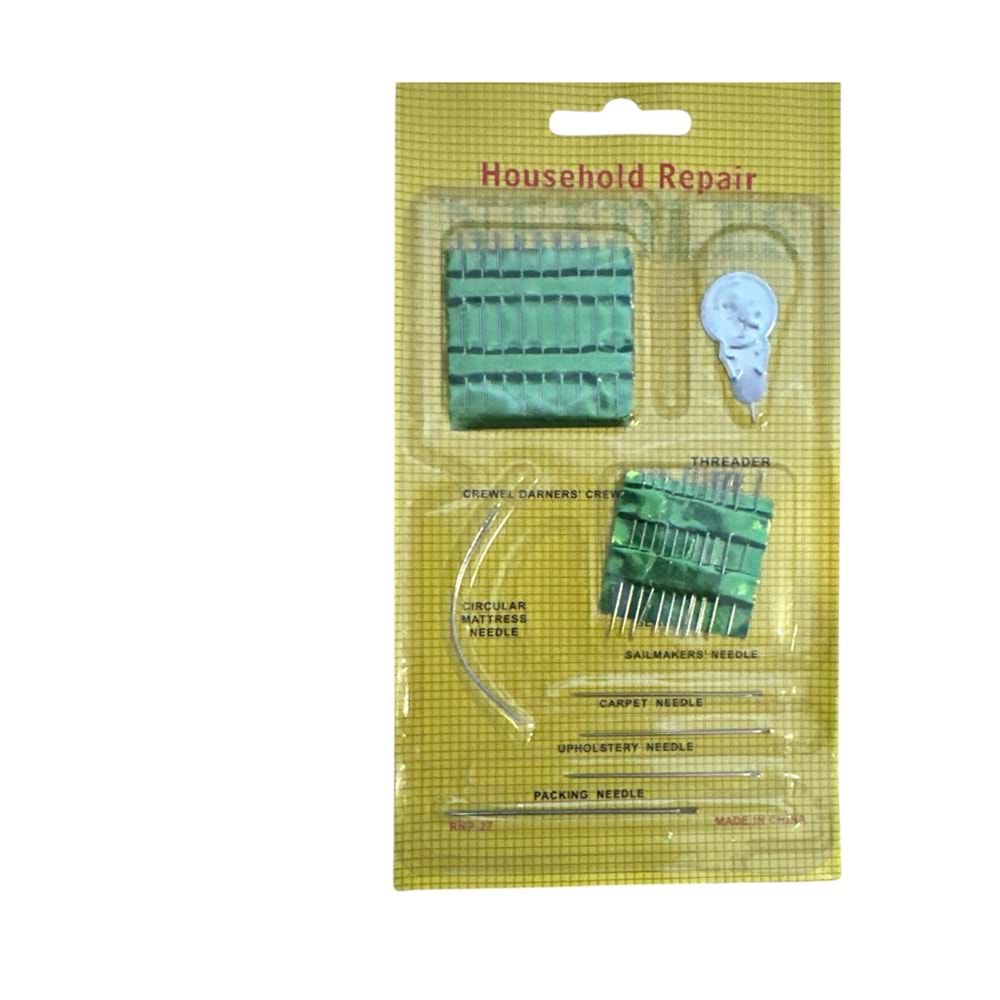 KIRGIL KARTLI İĞNE SETİ