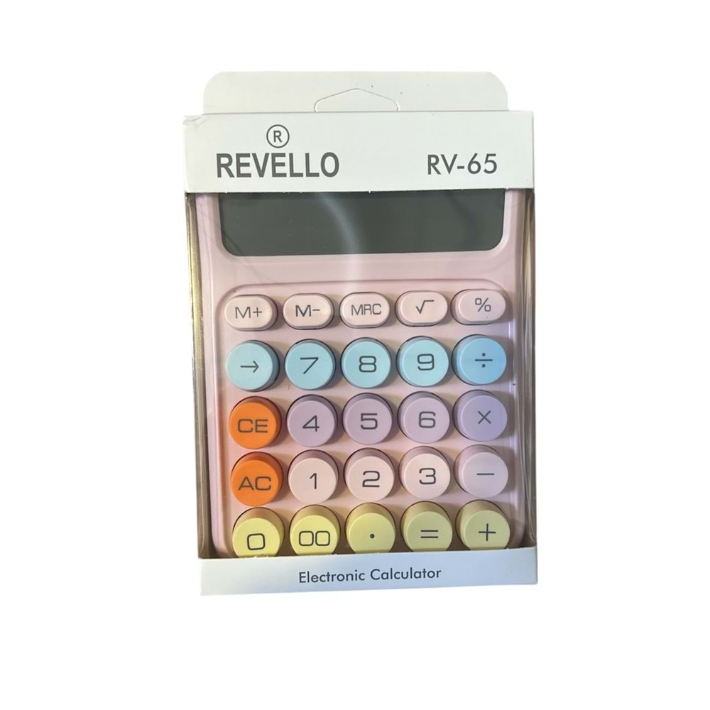REVELLO HESAP MAKİNASI RENKLİ (24)