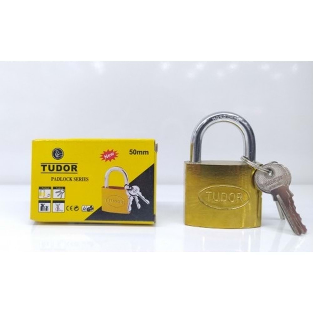 TUDOR 50 MM SARI ASMA KİLİT