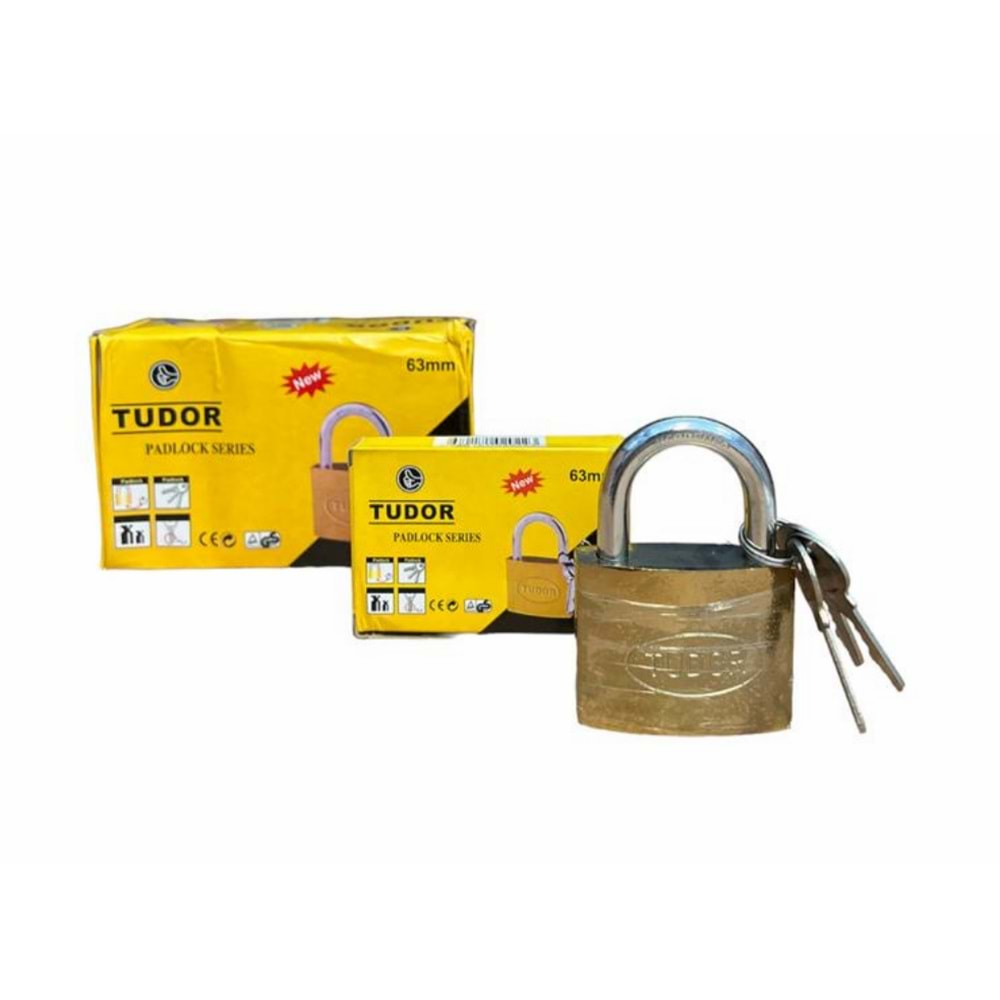 TUDOR 63 MM SARI ASMA KİLİT