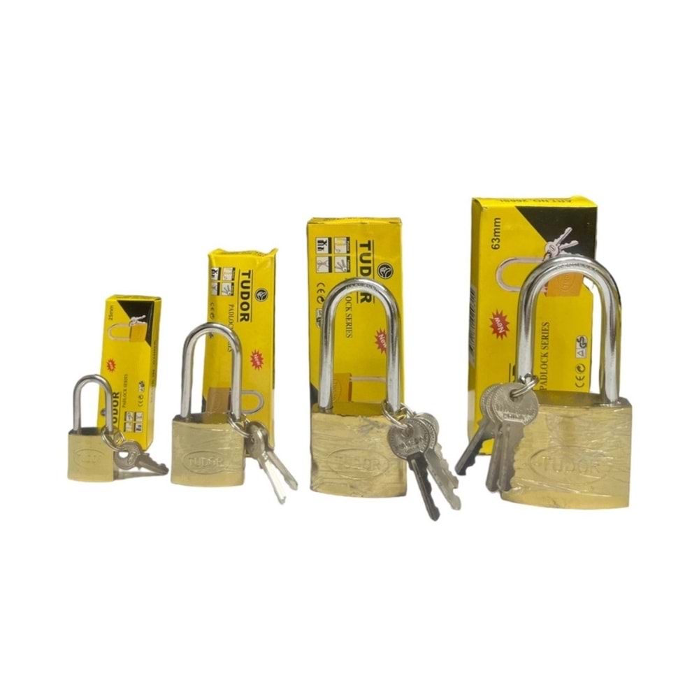 TUDOR ASMA KİLİT SARI UZUN 38 MM