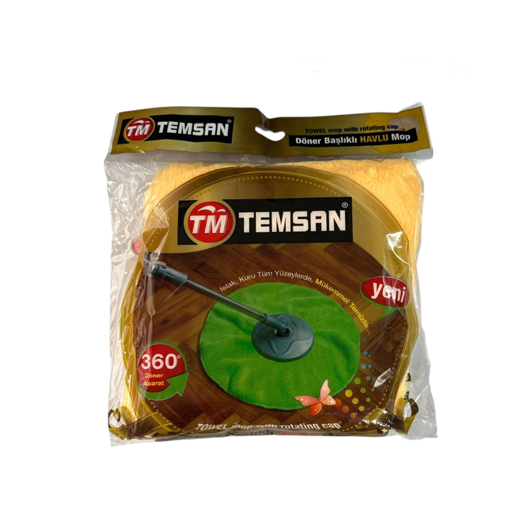 TEMSAN DÖNER BAŞLIKLI HAVLU MOP