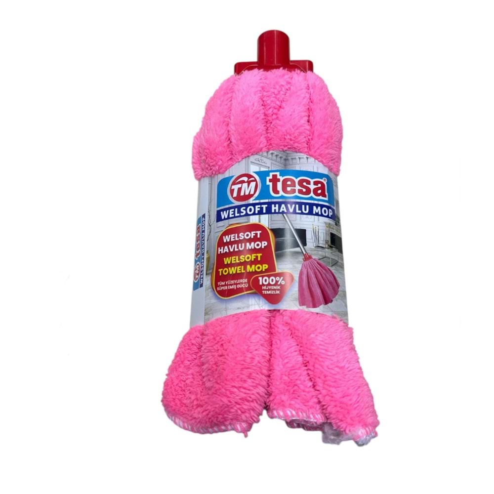 TEMSAN TESA WELSOFT RENKLİ KARTELALI HAVLU MOP