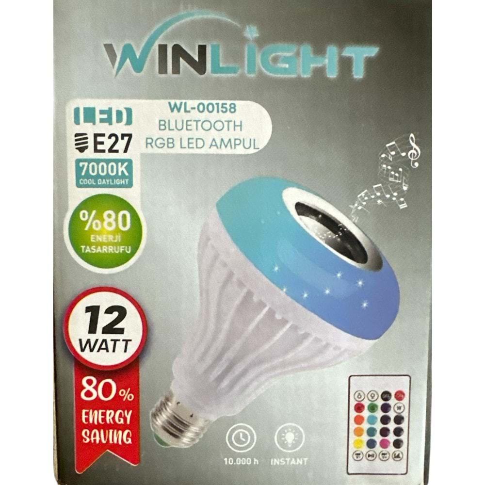 WINLIGHT BLUETOOTH RGB LED AMPUL