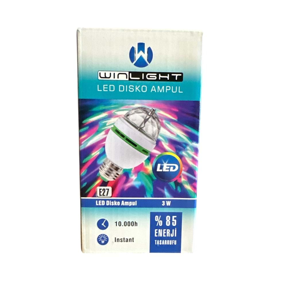 WINLIGHT LED DİSKO AMPÜL (100 PCS)