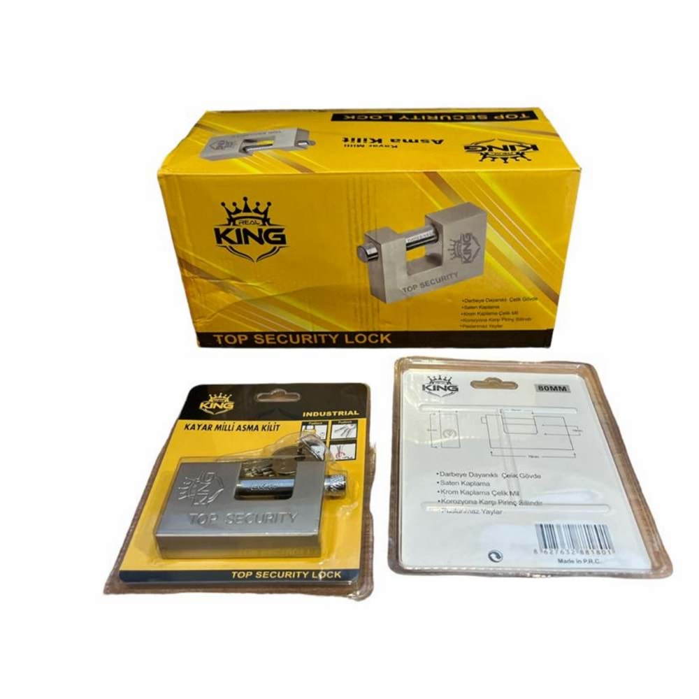 REAL KİNG 80 MM YANDAN KİLİT
