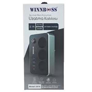 WINNBOSS 3414 AKIM KORUMALI UZATMA KABLOSU