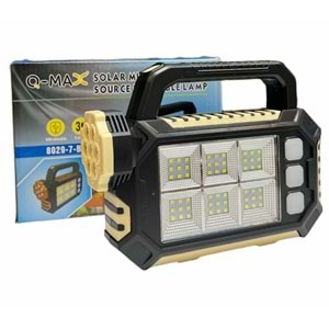 Q-MAX GÜNEŞ ENERJİLİ FENER