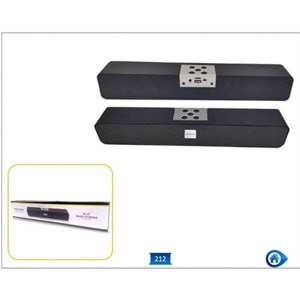 A12 BT/FM/USB BASS SPEAKER İNCE UZUN