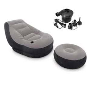 INTEX AYAK DAYAMALI ŞİŞME KOLTUK