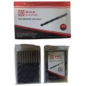 BHD 8 MM HSS UÇ
