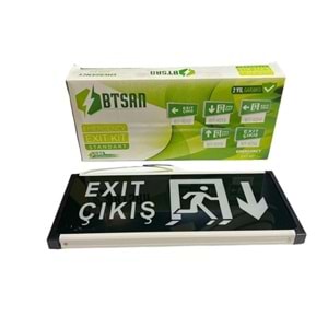 BTSAN EXİT ÇIKIŞ TABELASI AŞAĞI