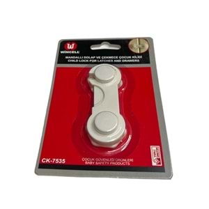 DOLAP ÇEKMECE ÇOCUK KİLİDİ MANDALI CODE:688