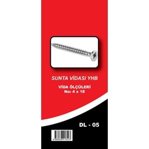 MEDALYAN 4*18 SUNTA VİDASI