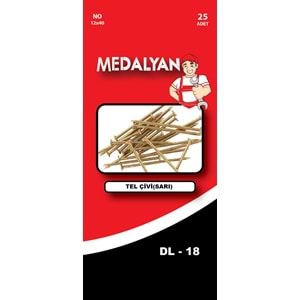 MEDALYAN 12*40 ÇELİK ÇİVİ